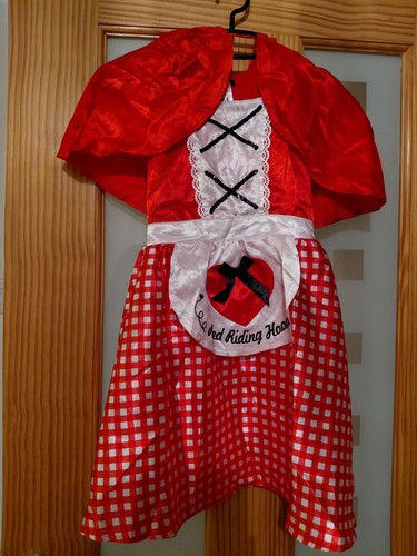 Red riding fancy - red, dress