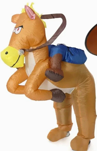 Inflatable ride horse - inflatable, ride-on