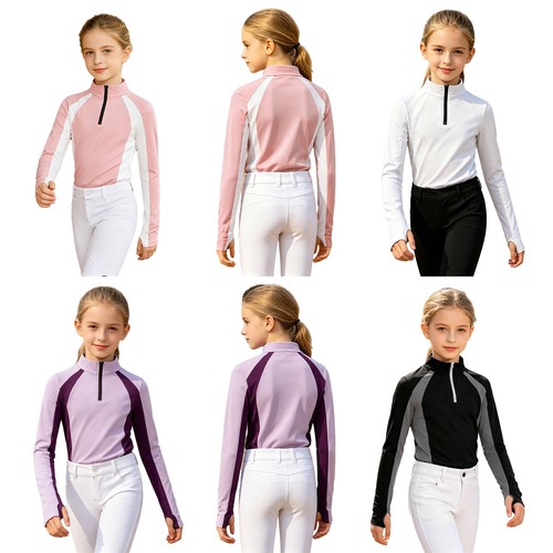Girls horse riding shirt - uk,