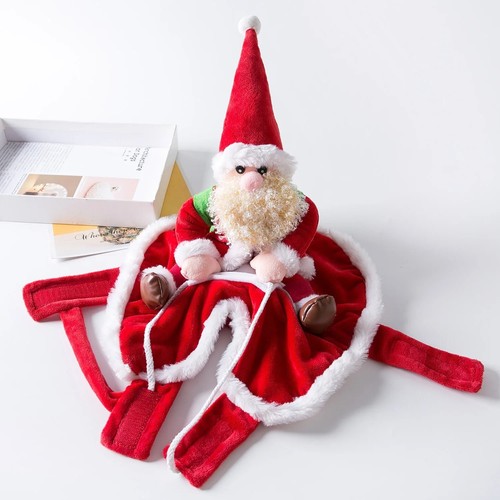 Christmas santa claus riding - christmas,