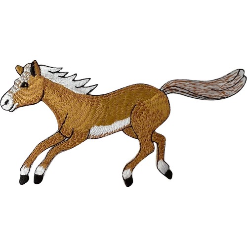 Horse patch iron - patch, sew