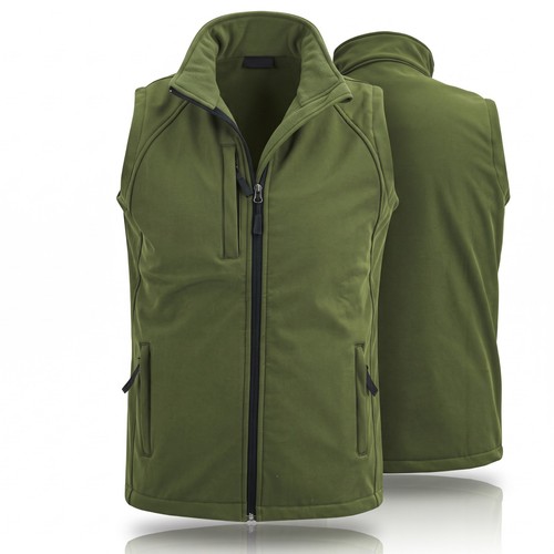 Mens body warmer softshell - body,