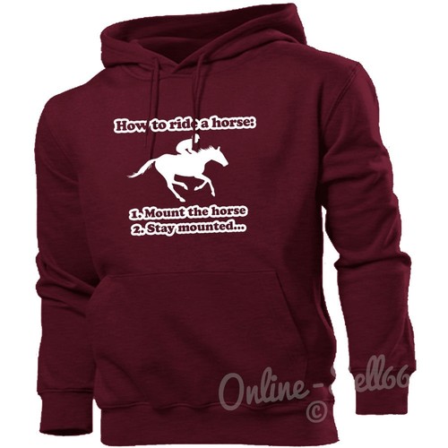How ride horse hoodie - to,