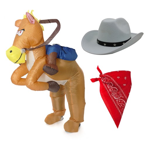 Cowboy costume inflatable - costume,