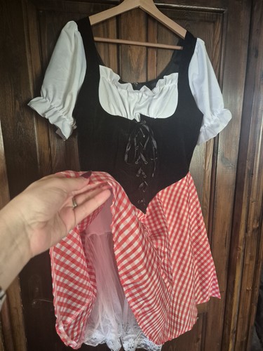 Fever red riding hood - red, corset