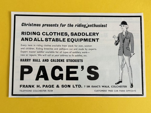 Essex 1965 advert - essex, frank