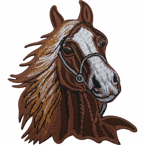 Horse patch embroidered badge - embroidered,